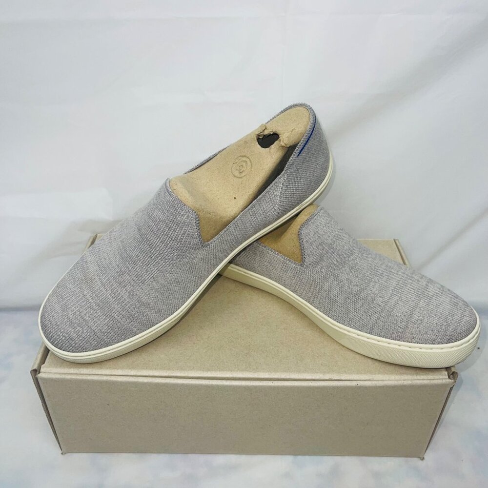 Rothy's The Original Slip-On Sneaker in Grey Size 11
